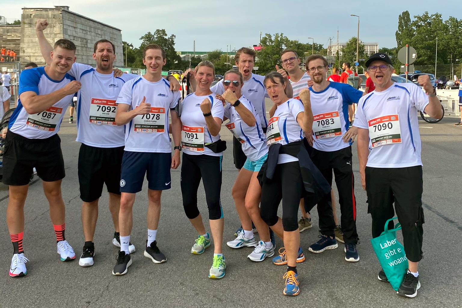 Dess+Falk beim B2Run in Nürnberg! 