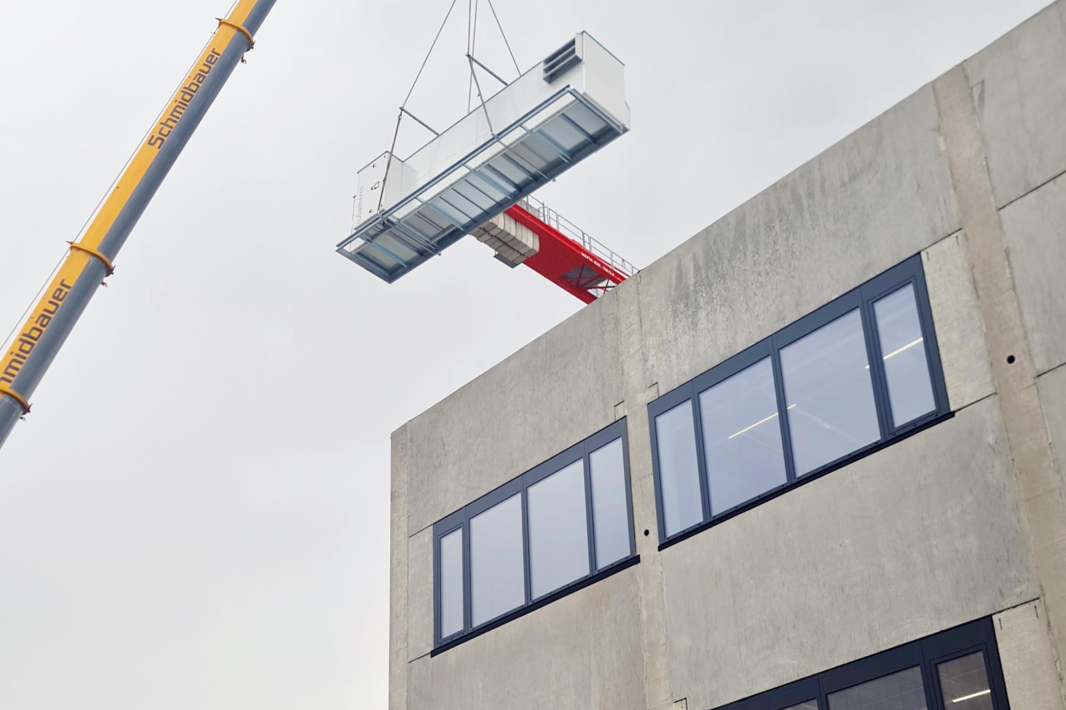 Erweiterung des Logistikzentrums von FEGA & Schmitt