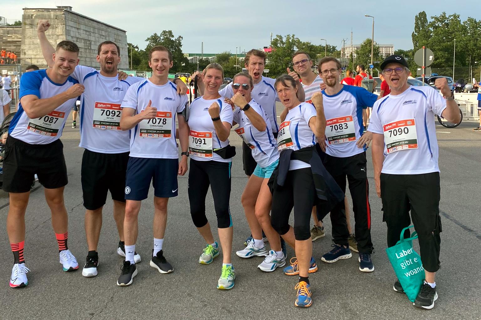 Dess+Falk beim B2Run in Nürnberg!