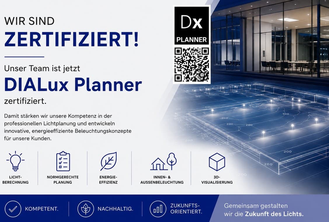 Certified DIALux Planner