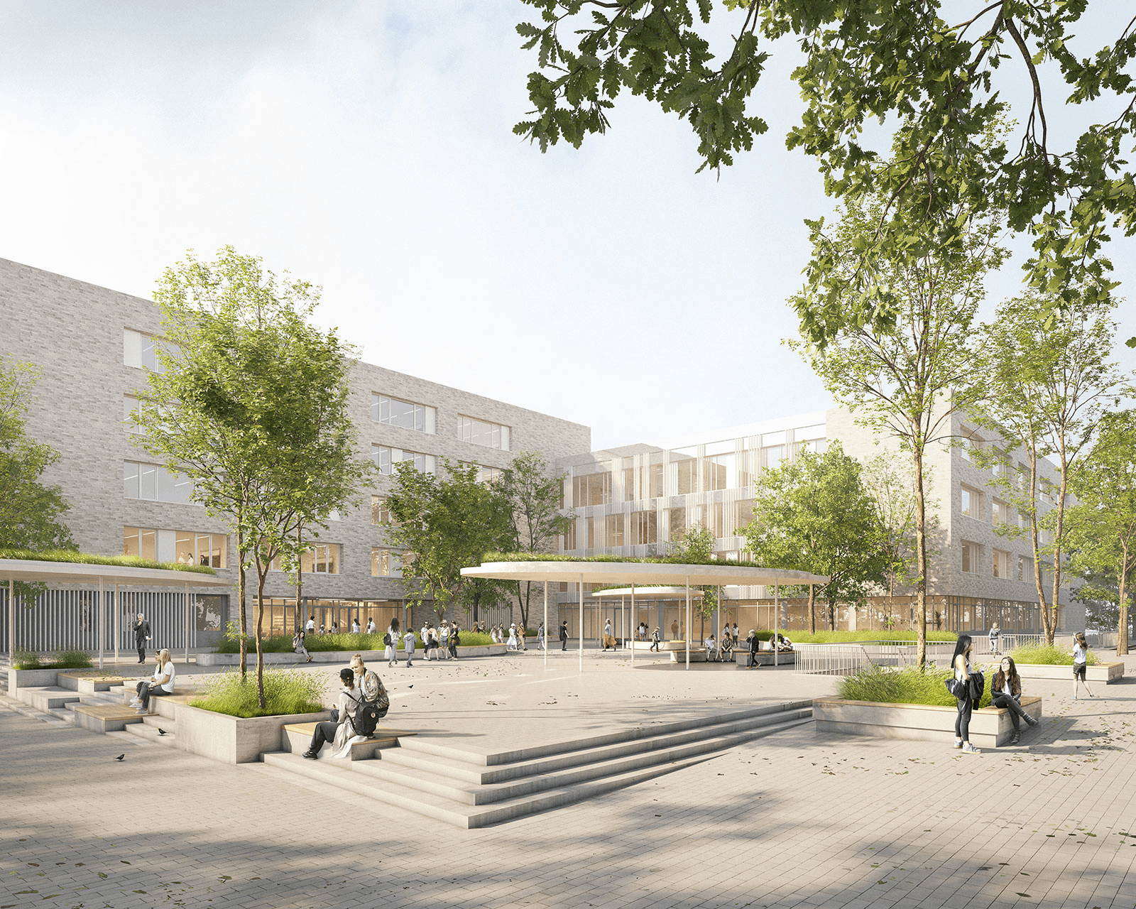 Neu- und Umbau des Helene-Lange-Gymnasiums in Fürth